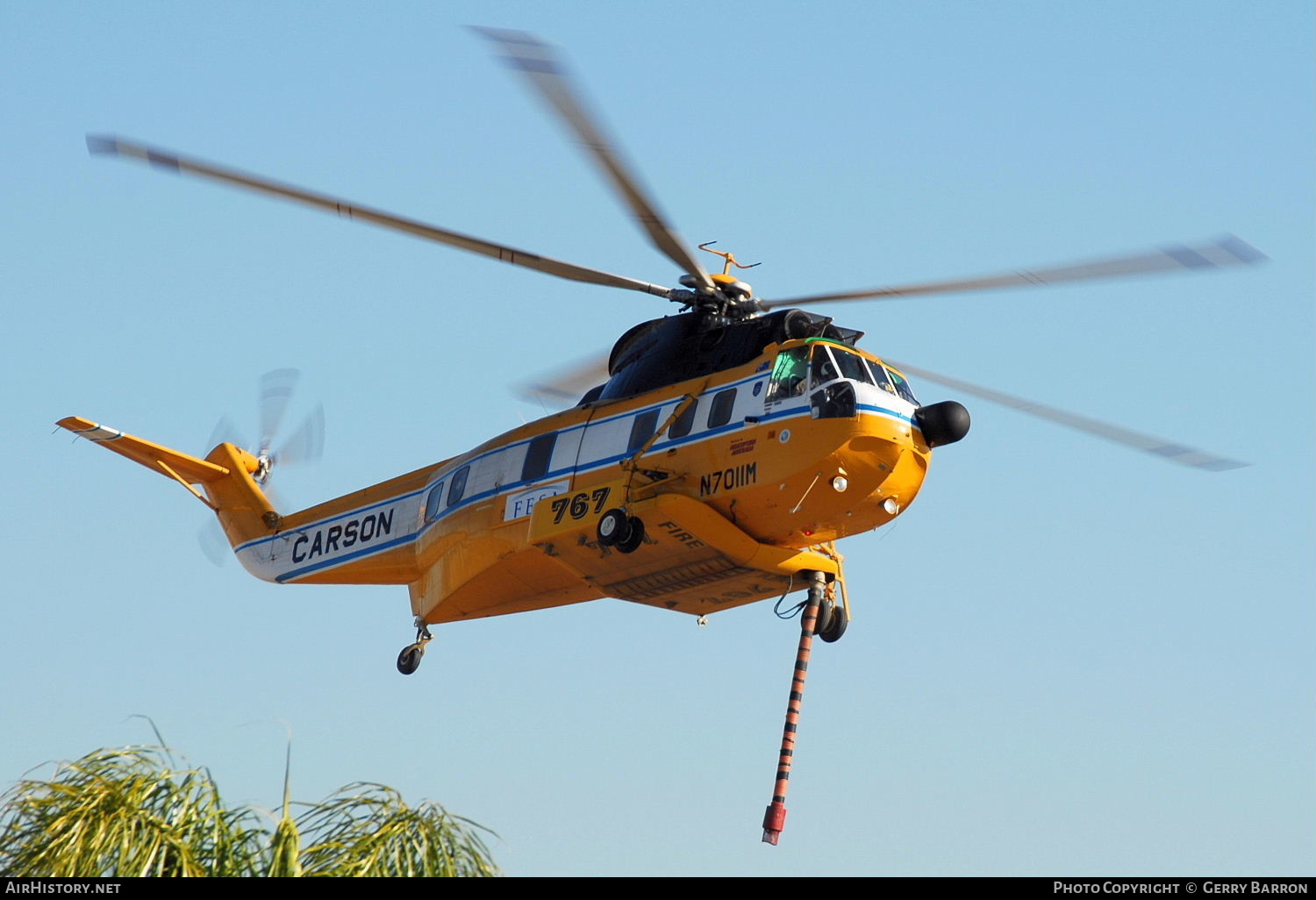 Aircraft Photo of N7011M | Sikorsky S-61N Shortsky | Carson Helicopters | AirHistory.net #328613