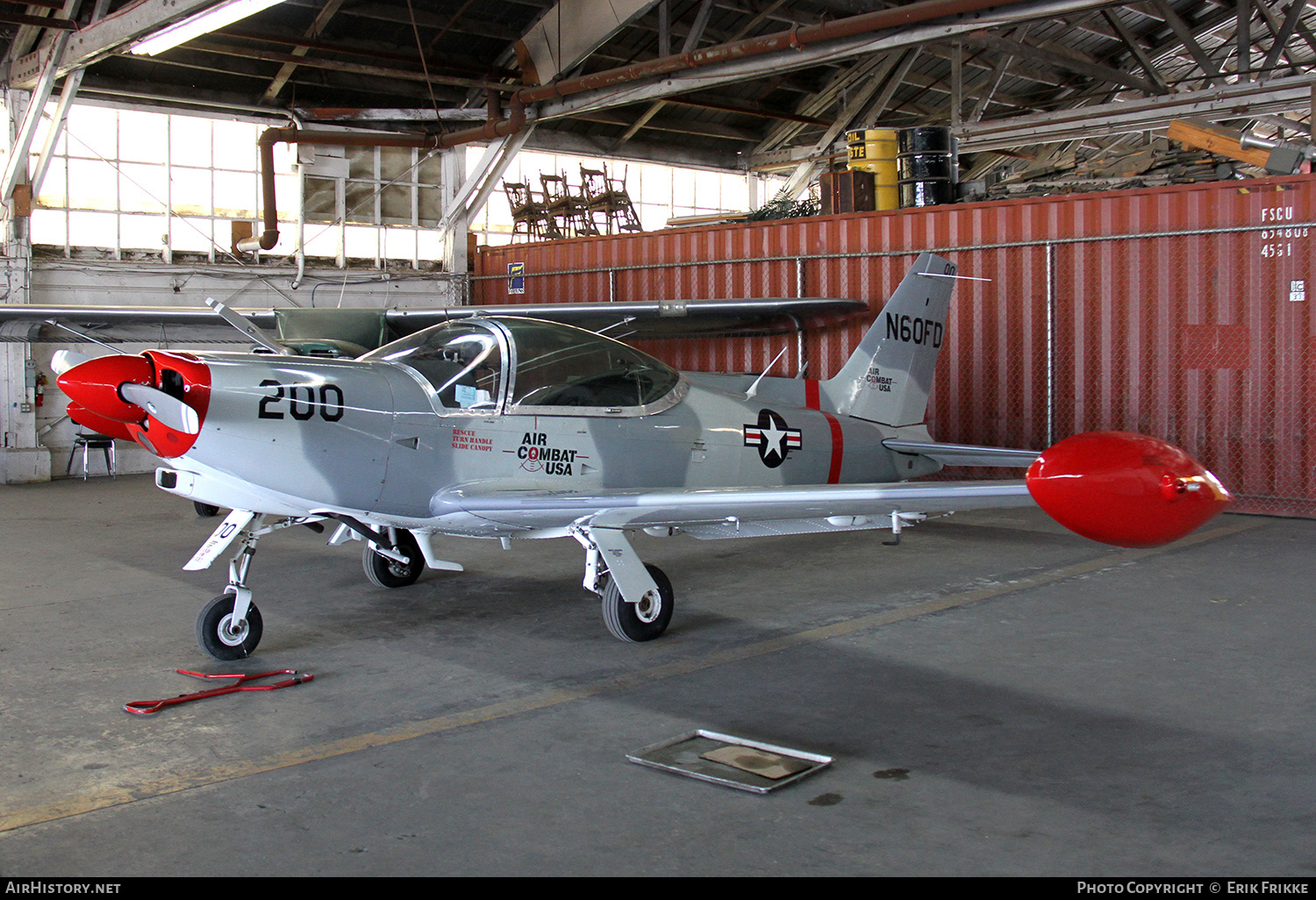 Aircraft Photo of N60FD | SIAI-Marchetti SF-260D | Air Combat USA | USA - Air Force | AirHistory.net #328654