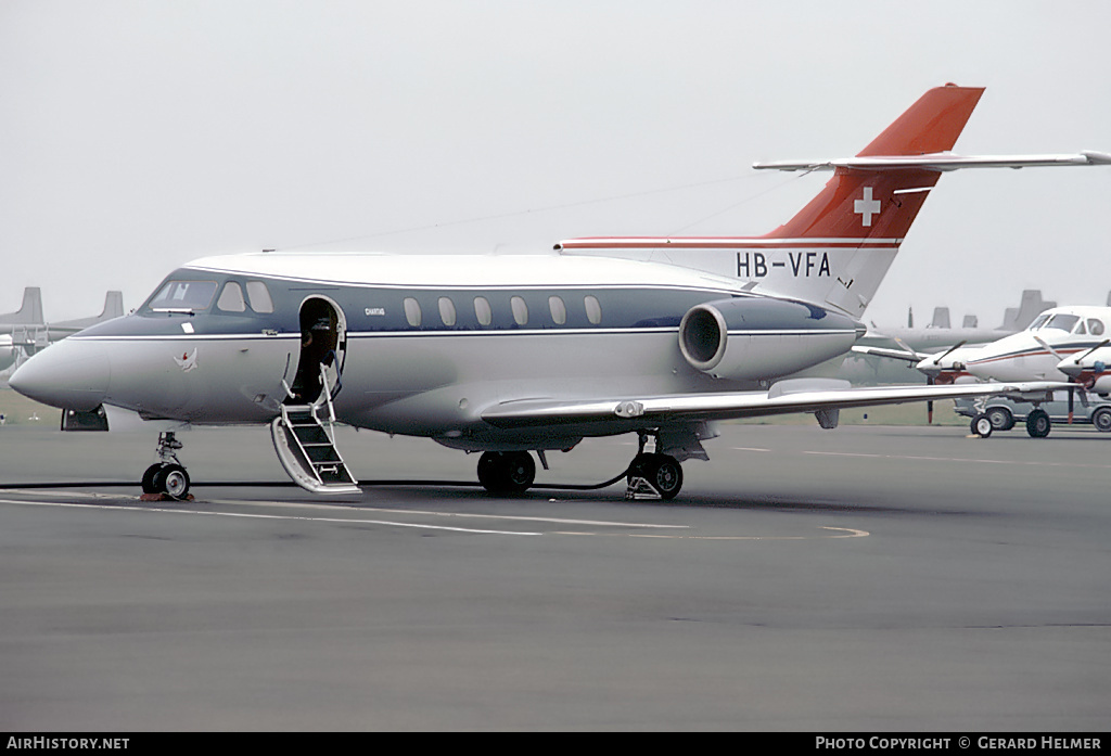 Aircraft Photo of HB-VFA | British Aerospace HS-125-700B | AirHistory.net #328657