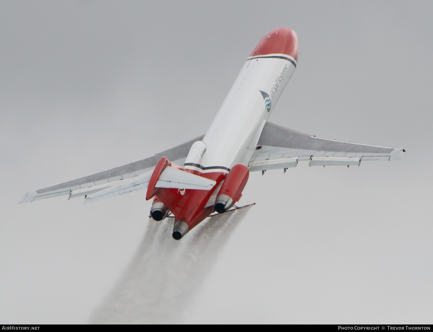 Aircraft Photo of G-OSRB | Boeing 727-2S2F/Adv(RE) Super 27 | Oil Spill Response | AirHistory.net #328659