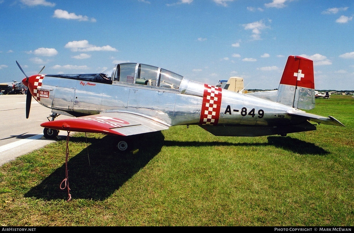 Aircraft Photo of N487RD | Pilatus P-3-05 | Switzerland - Air Force | AirHistory.net #328660