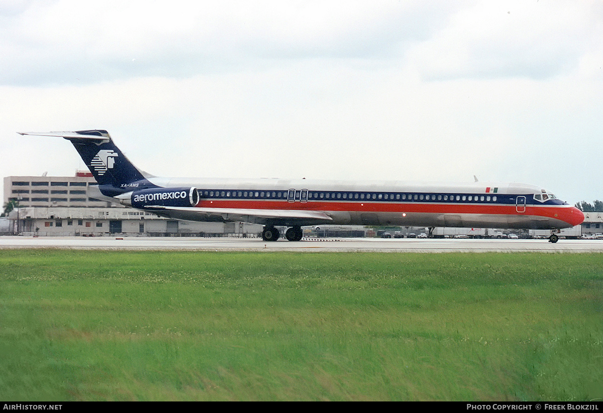 Aircraft Photo of XA-AMS | McDonnell Douglas MD-88 | AeroMéxico | AirHistory.net #328681