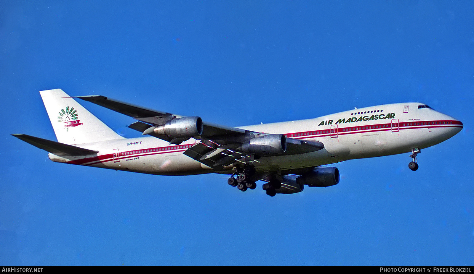 Aircraft Photo of 5R-MFT | Boeing 747-2B2BM | Air Madagascar | AirHistory.net #328683