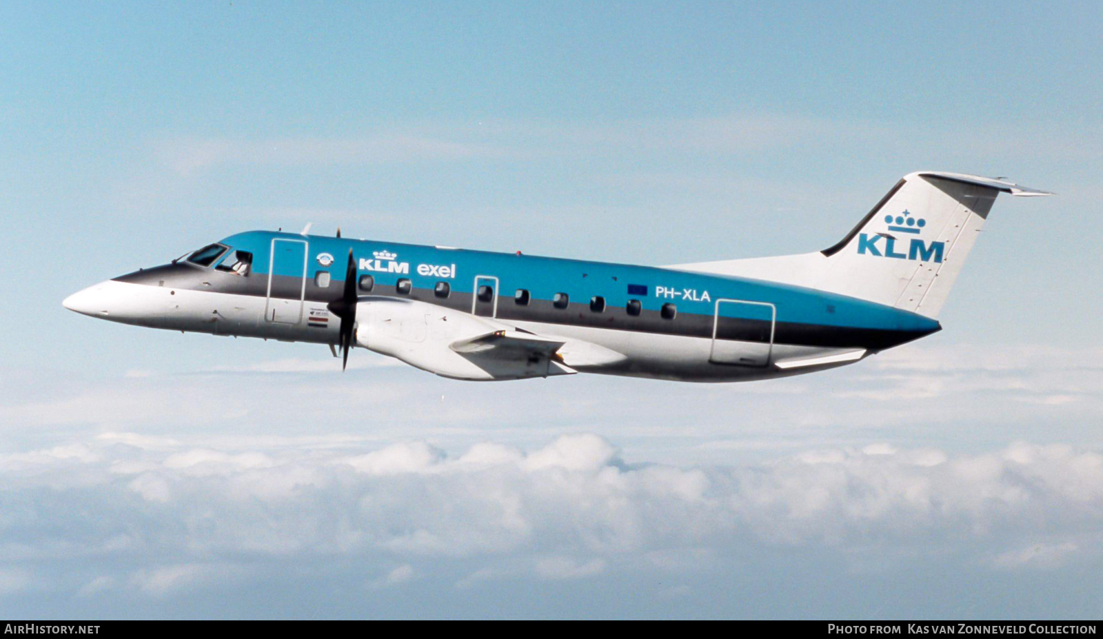 Aircraft Photo of PH-XLA | Embraer EMB-120RT Brasilia | KLM Exel | AirHistory.net #328692