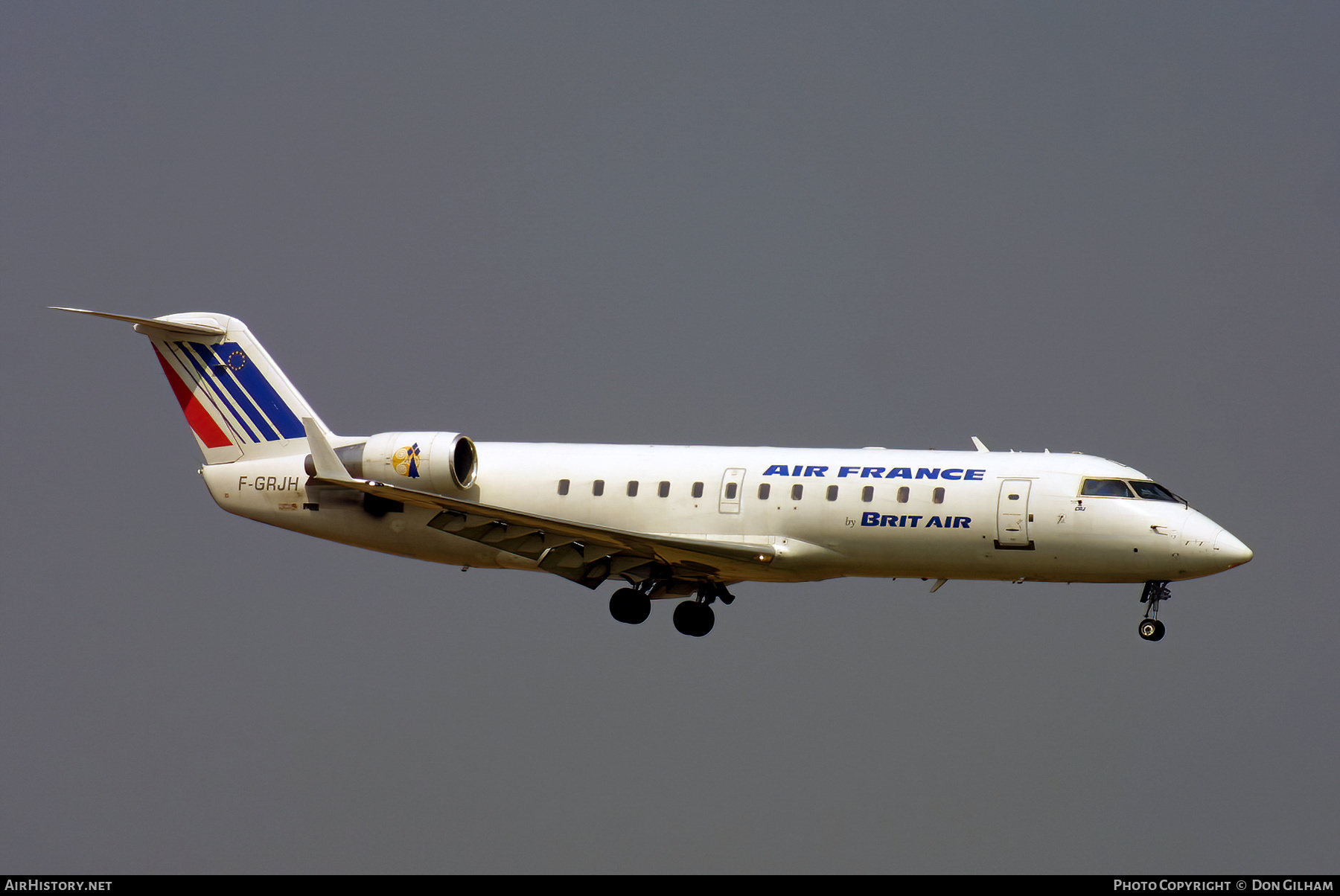 Aircraft Photo of F-GRJH | Bombardier CRJ-100ER (CL-600-2B19) | Air France | AirHistory.net #328694
