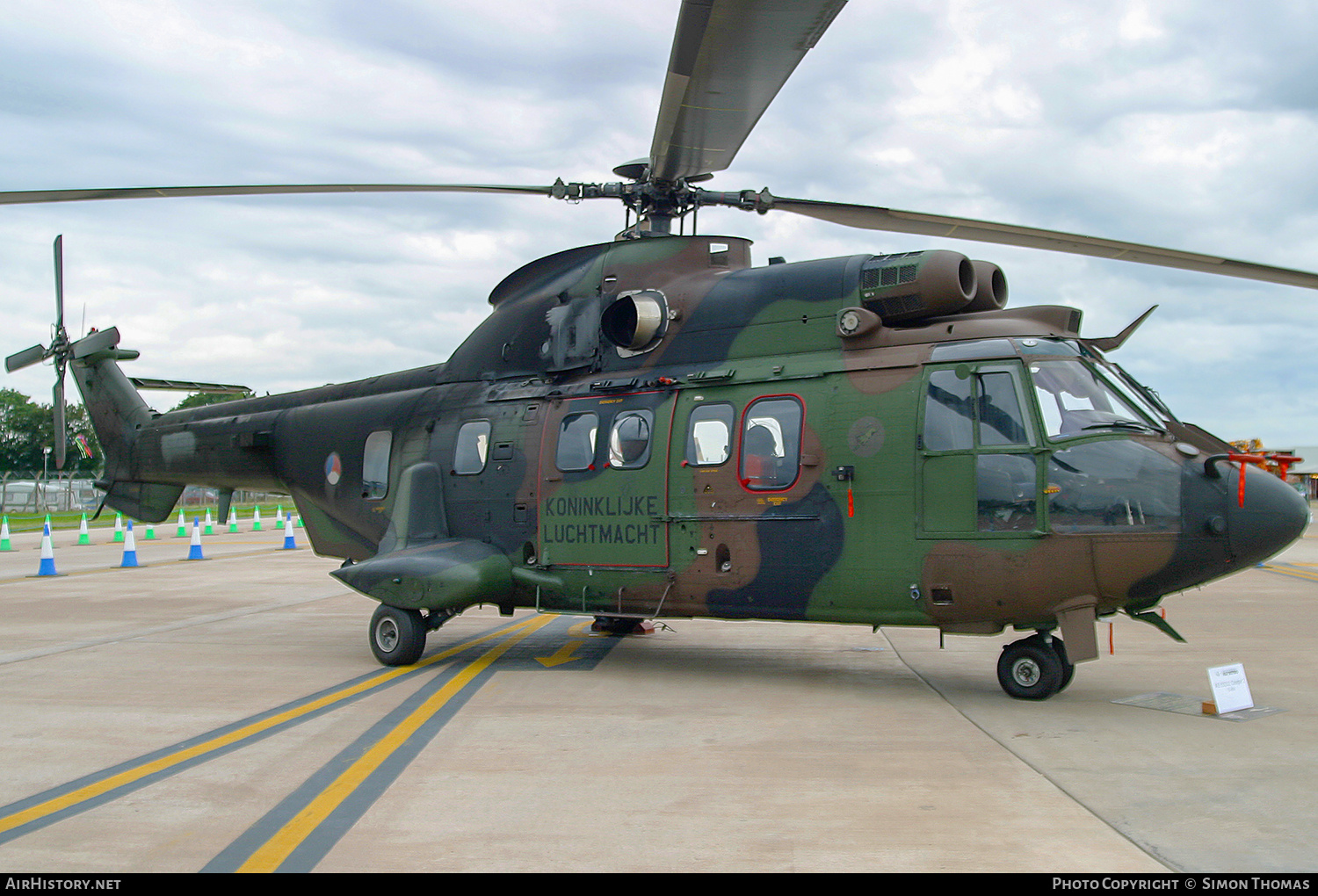 Aircraft Photo of S-454 | Eurocopter AS-532U2 Cougar Mk2 | Netherlands - Air Force | AirHistory.net #328697