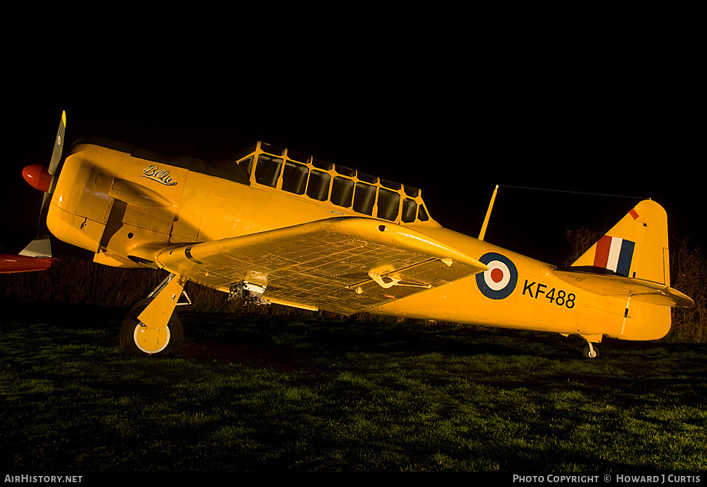 Aircraft Photo of KF488 | North American AT-16 Harvard IIB | UK - Air Force | AirHistory.net #328719