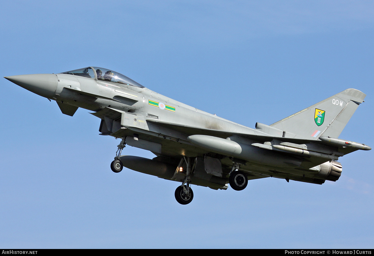 Aircraft Photo of ZJ937 | Eurofighter EF-2000 Typhoon F2 | UK - Air Force | AirHistory.net #328725