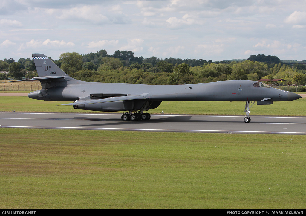 Aircraft Photo of 86-0103 / AF86-103 | Rockwell B-1B Lancer | USA - Air Force | AirHistory.net #328732