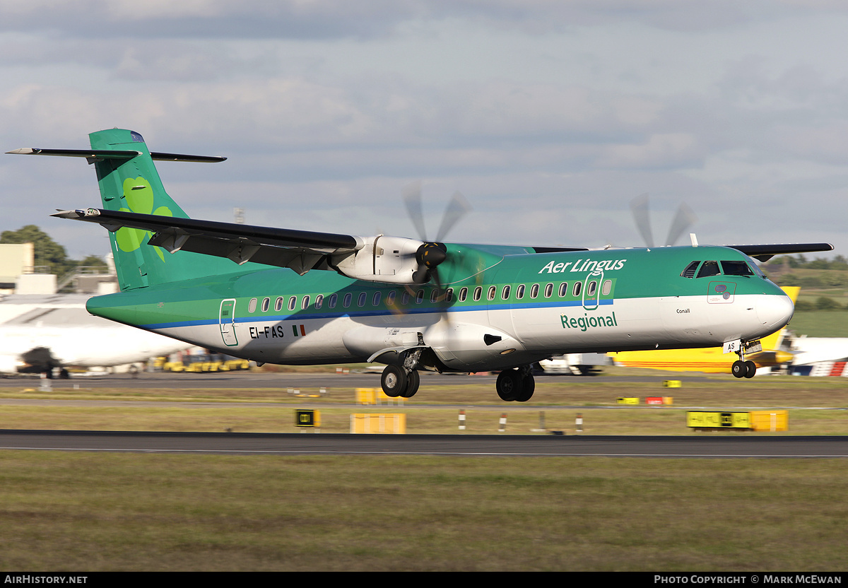 Aircraft Photo of EI-FAS | ATR ATR-72-600 (ATR-72-212A) | Aer Lingus Regional | AirHistory.net #328736