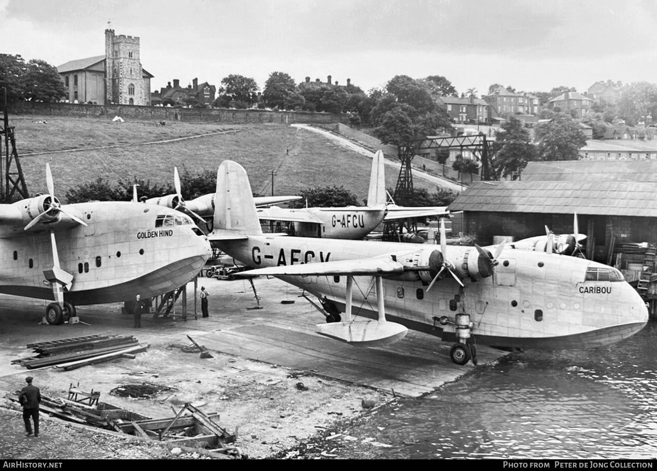 Aircraft Photo of G-AFCV | Short S-30 Empire | AirHistory.net #328741
