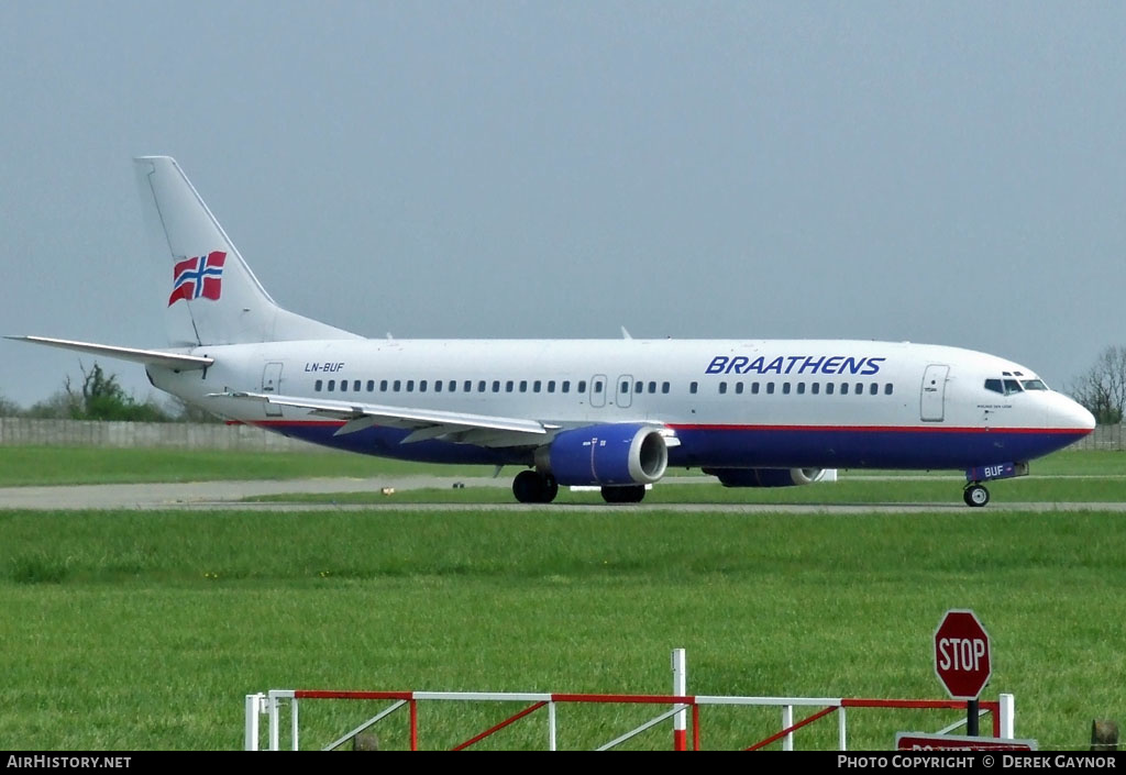 Aircraft Photo of LN-BUF | Boeing 737-405 | Braathens | AirHistory.net #328757