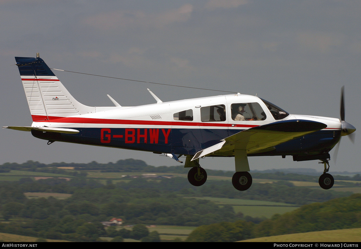 Aircraft Photo of G-BHWY | Piper PA-28R-200 Cherokee Arrow II | AirHistory.net #328800