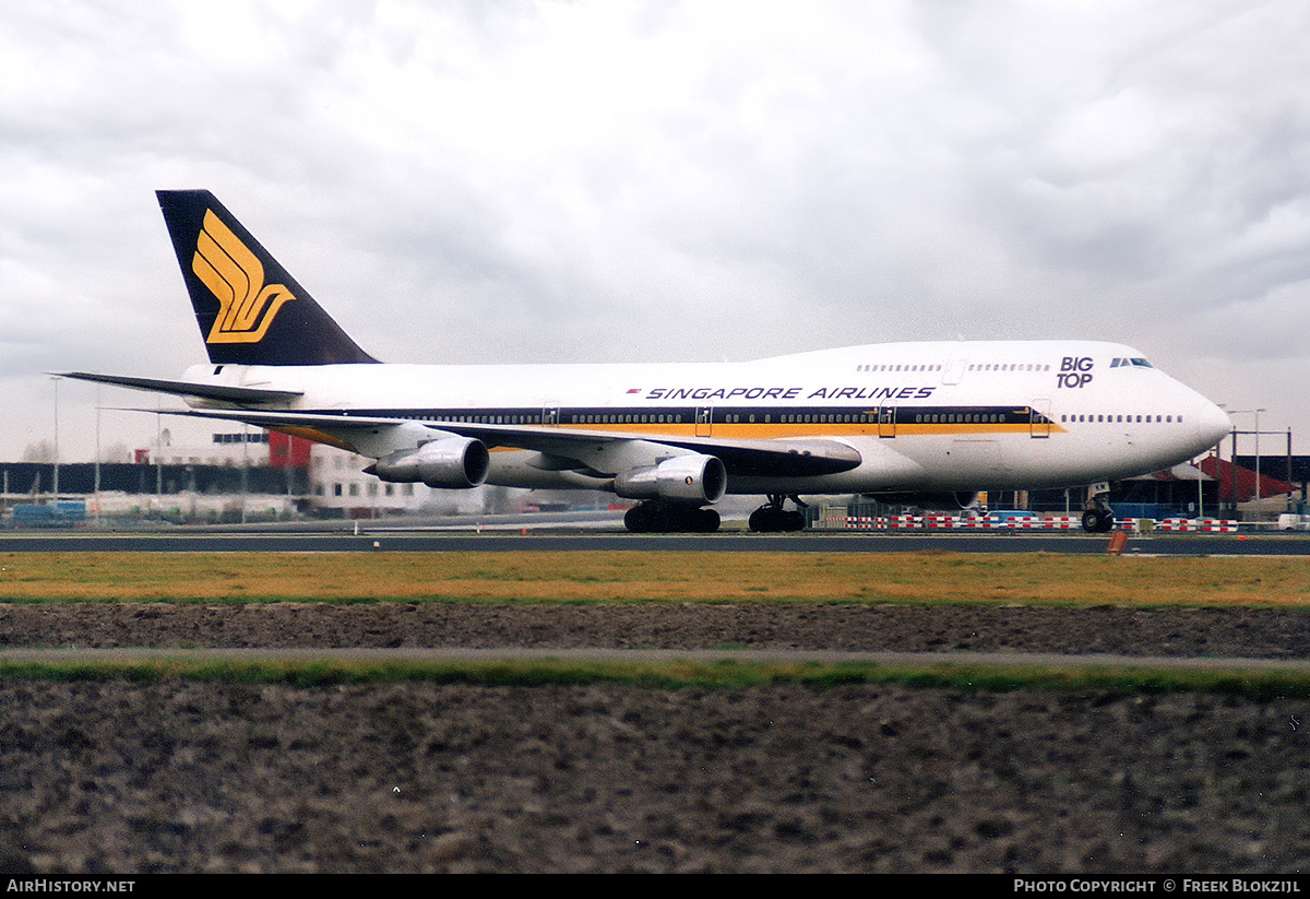 Aircraft Photo of N124KK | Boeing 747-312 | Singapore Airlines | AirHistory.net #328802