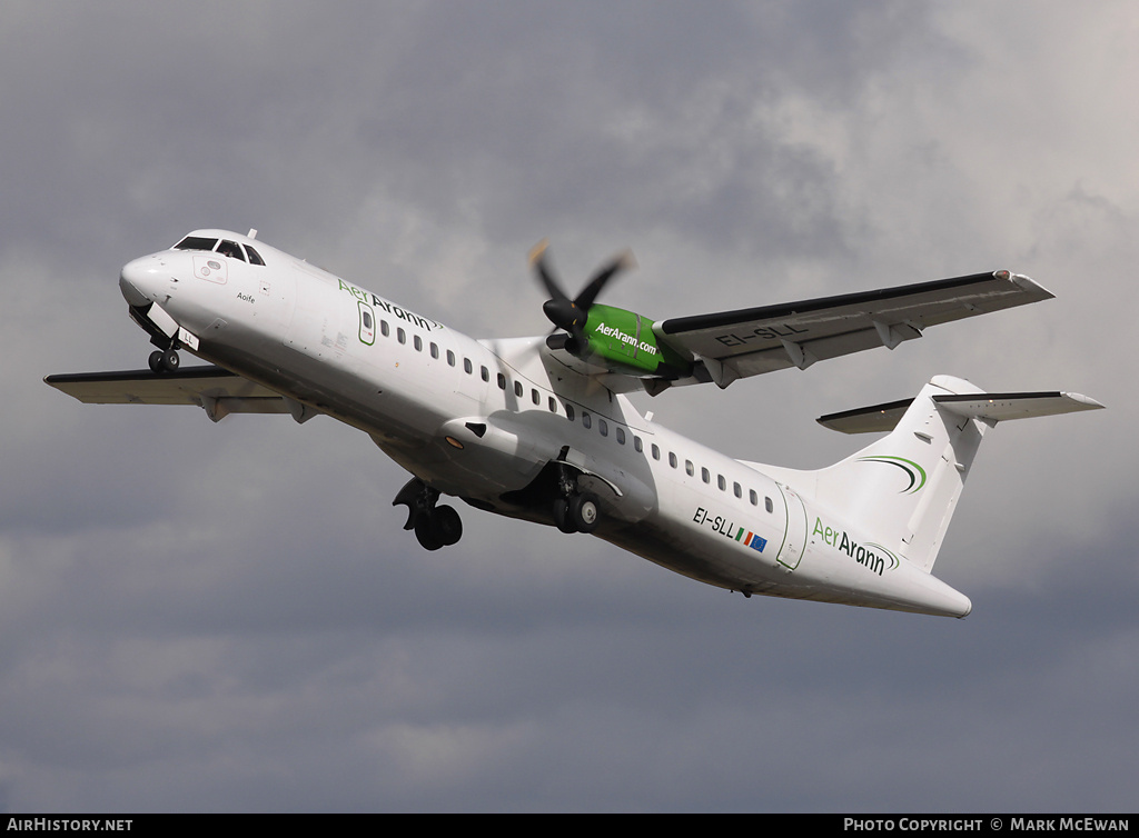 Aircraft Photo of EI-SLL | ATR ATR-72-212 | Aer Arann | AirHistory.net #328811