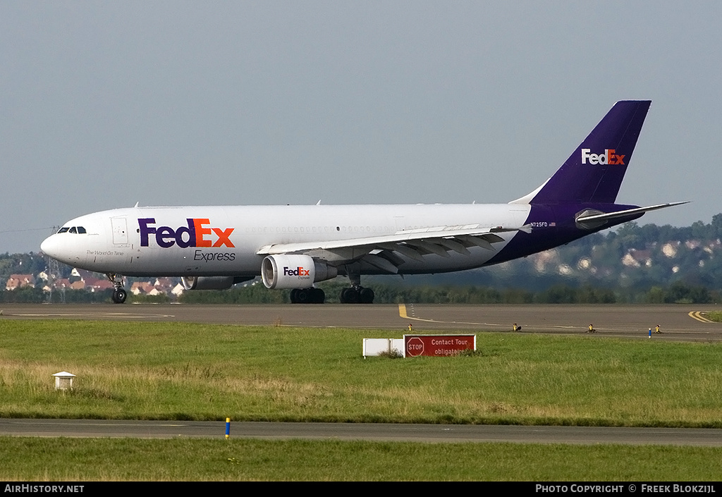 Aircraft Photo of N725FD | Airbus A300B4-622R | FedEx Express | AirHistory.net #328829
