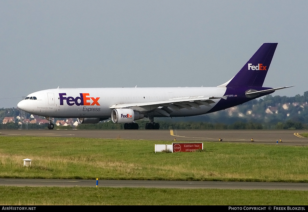 Aircraft Photo of N725FD | Airbus A300B4-622R | FedEx Express - Federal Express | AirHistory.net #328829