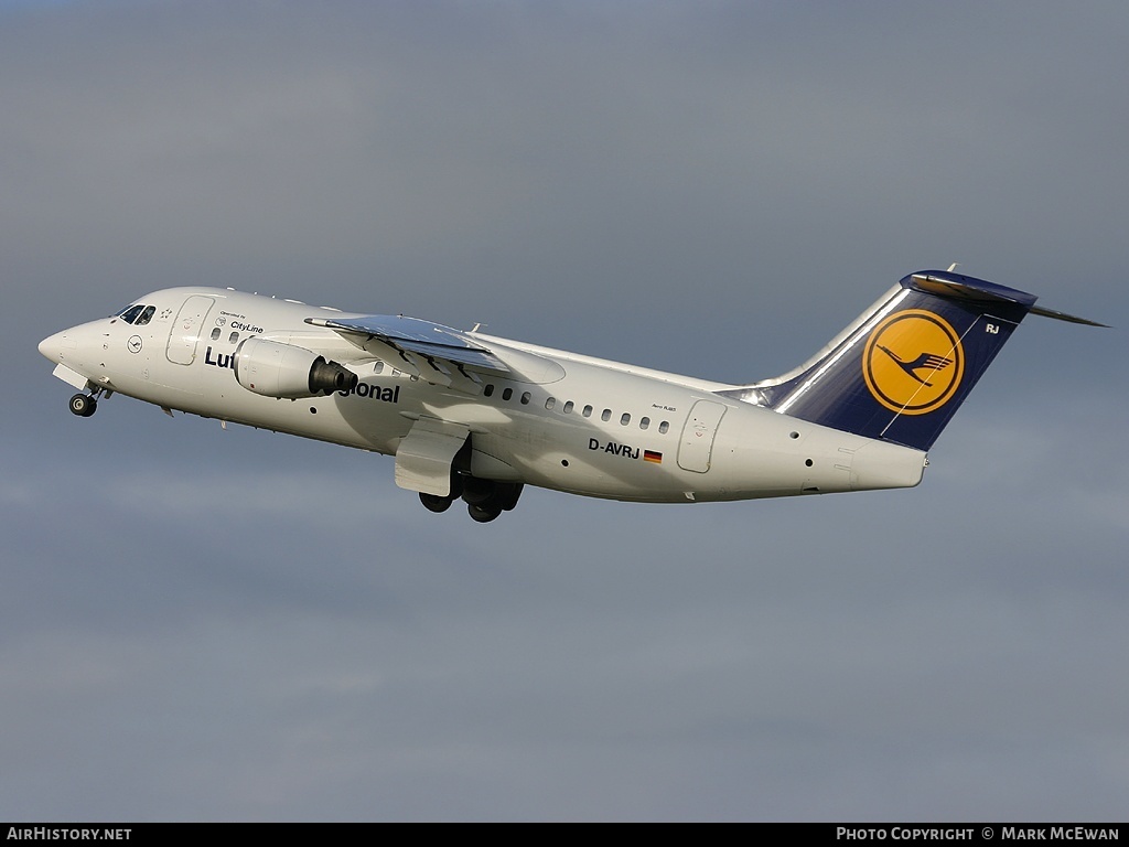 Aircraft Photo of D-AVRJ | British Aerospace Avro 146-RJ85 | Lufthansa Regional | AirHistory.net #328844