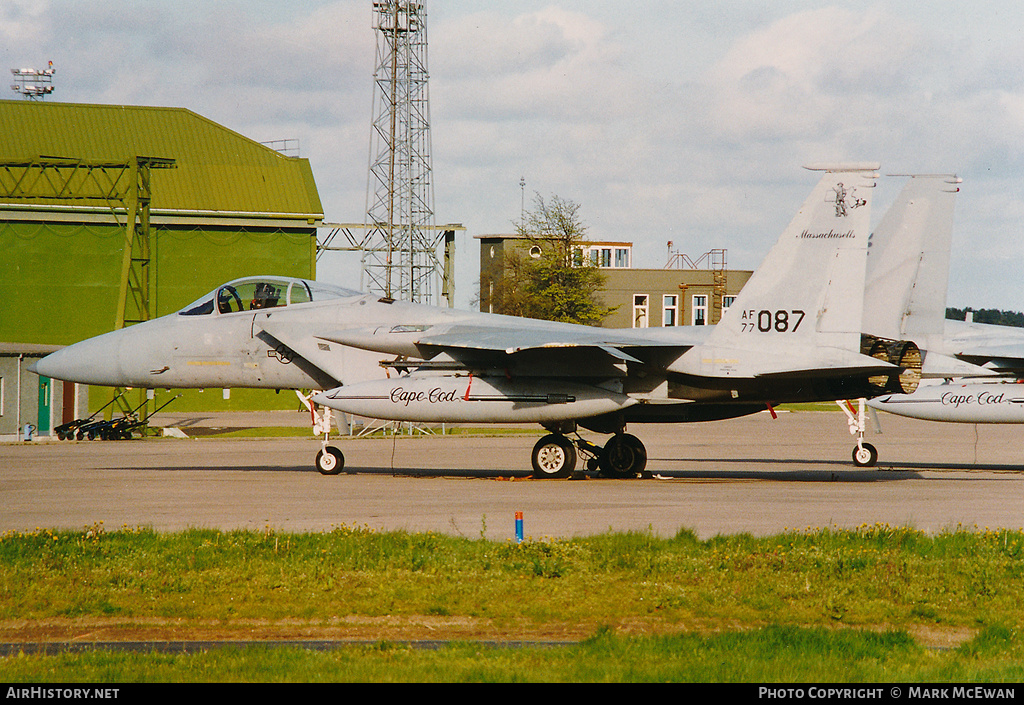 Aircraft Photo of 77-0087 | McDonnell Douglas F-15A Eagle | USA - Air Force | AirHistory.net #328852
