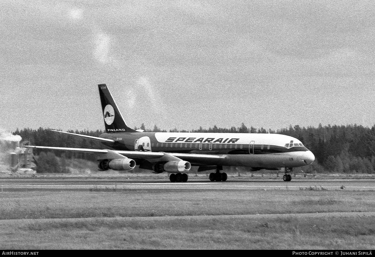 Aircraft Photo of OH-SOA | Douglas DC-8-32 | Spearair | AirHistory.net #328856