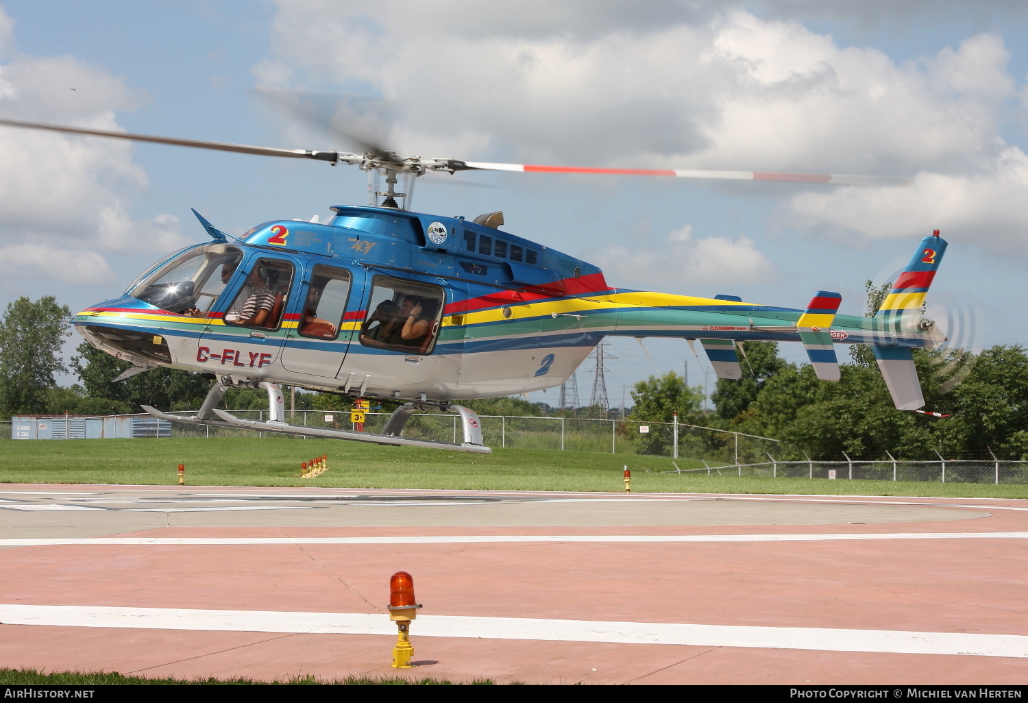 Aircraft Photo of C-FLYF | Bell 407 | Niagara Helicopters | AirHistory.net #328860