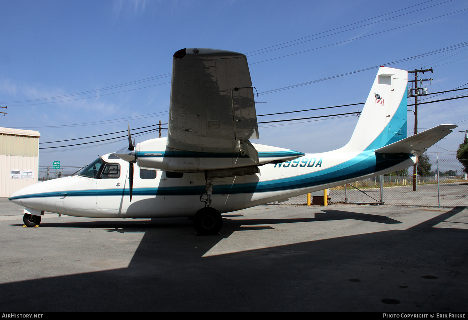Aircraft Photo of N999DA | Rockwell 500S Shrike Commander | AirHistory.net #328876