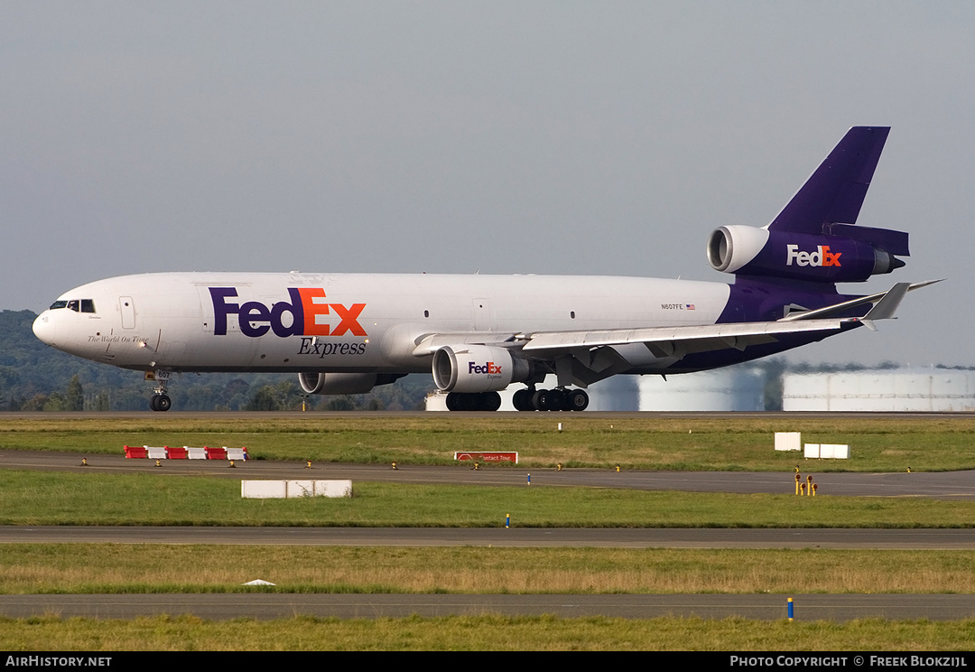 Aircraft Photo of N607FE | McDonnell Douglas MD-11F | FedEx Express - Federal Express | AirHistory.net #328882
