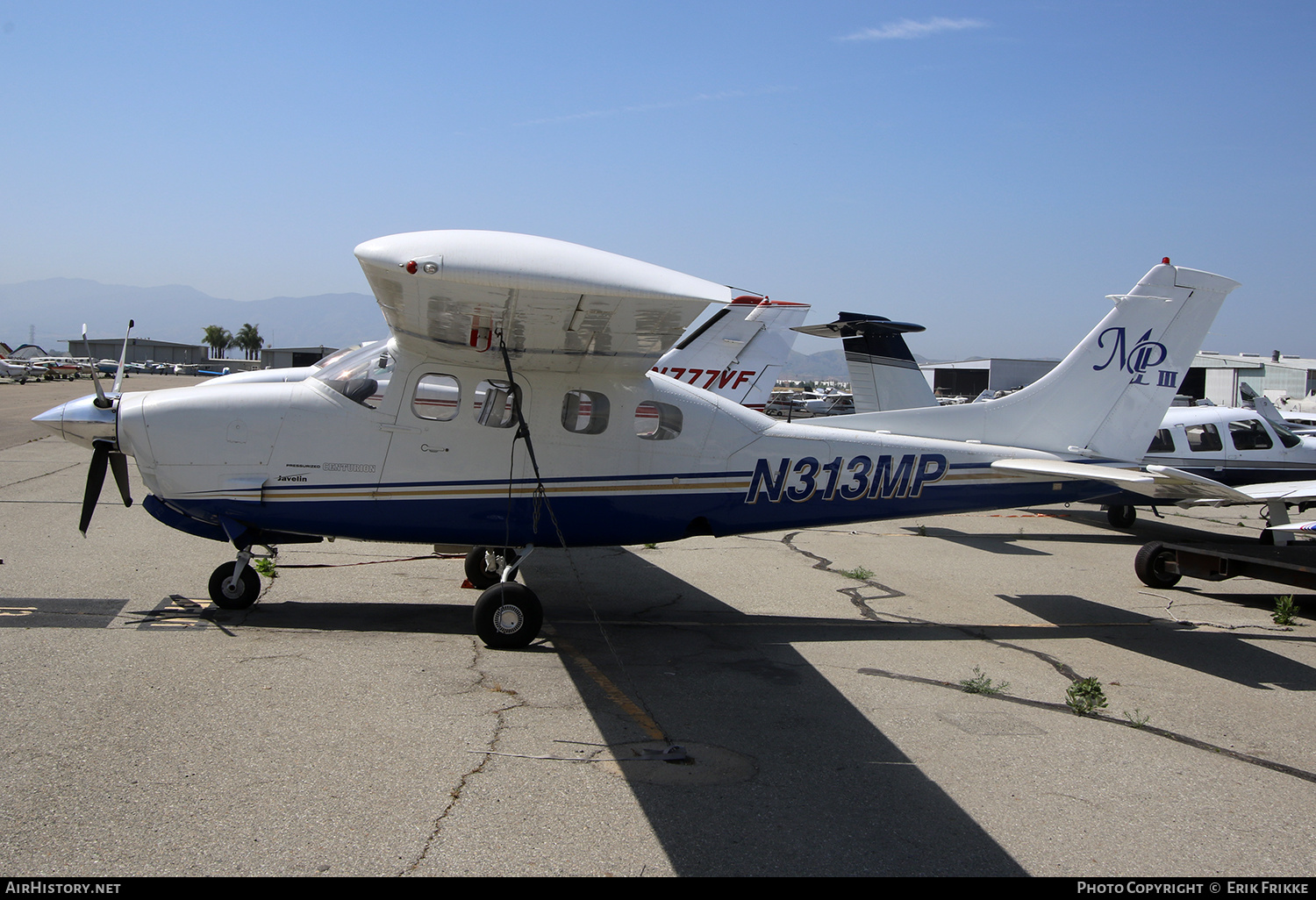 Aircraft Photo of N313MP | Cessna P210N Javelin Pressurized Centurion | MP Aviation | AirHistory.net #328890