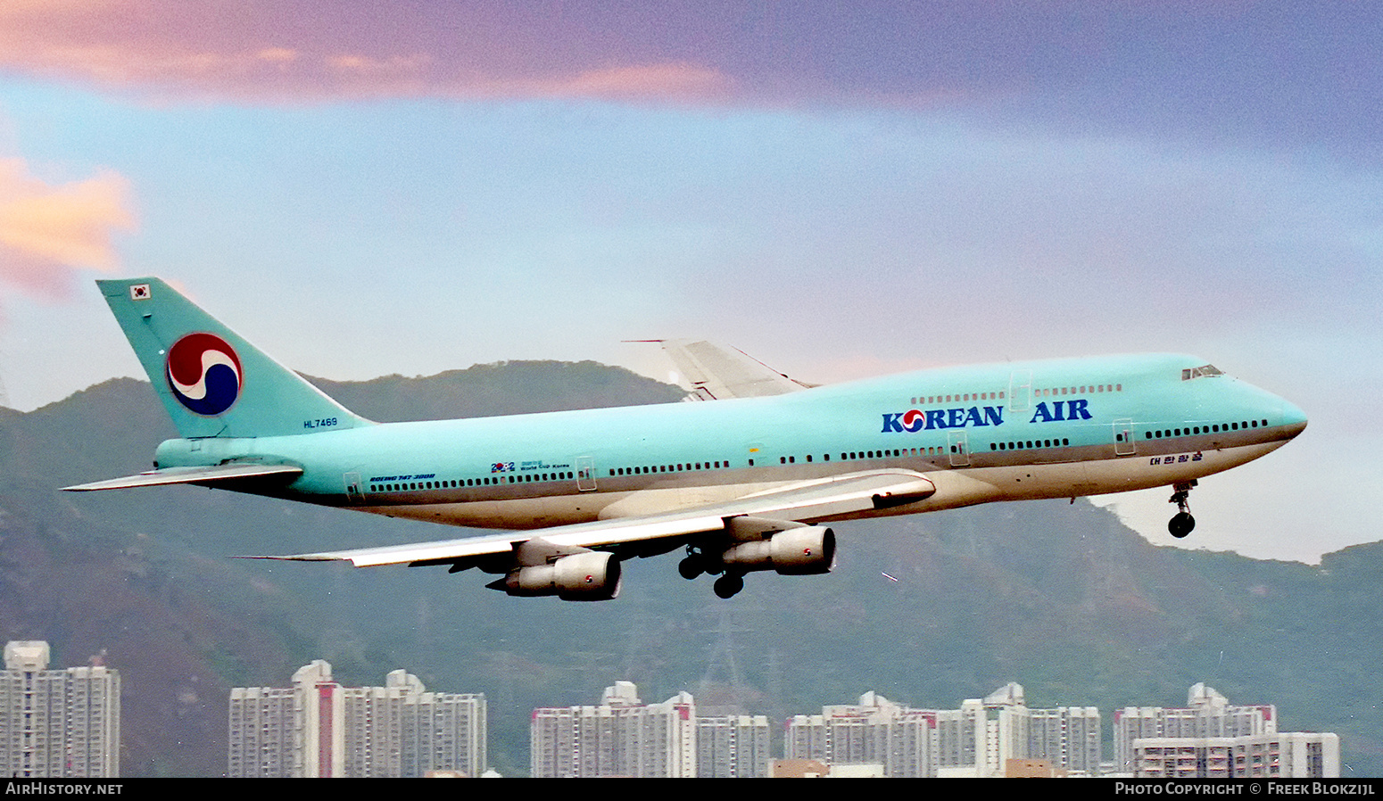 Aircraft Photo of HL7469 | Boeing 747-3B5 | Korean Air | AirHistory.net #328906