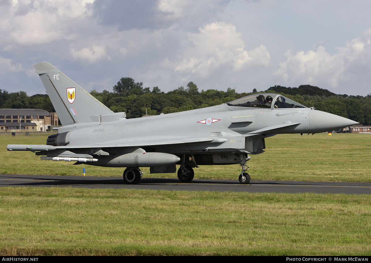 Aircraft Photo of ZK331 | Eurofighter EF-2000 Typhoon FGR4 | UK - Air Force | AirHistory.net #328909