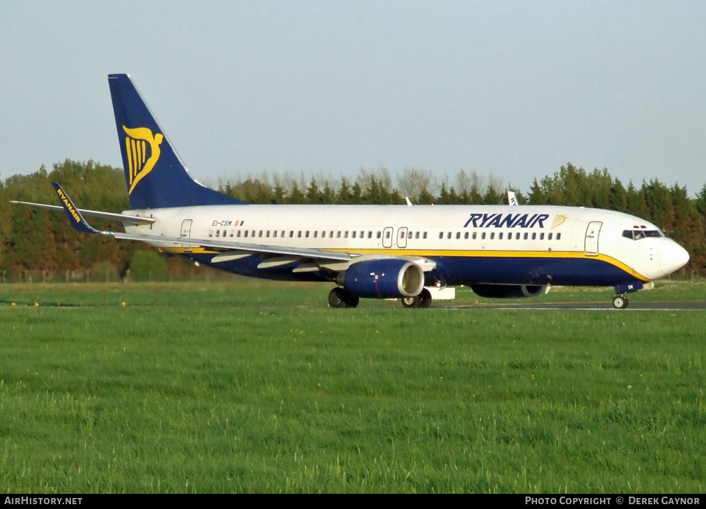 Aircraft Photo of EI-CSM | Boeing 737-8AS | Ryanair | AirHistory.net #328921