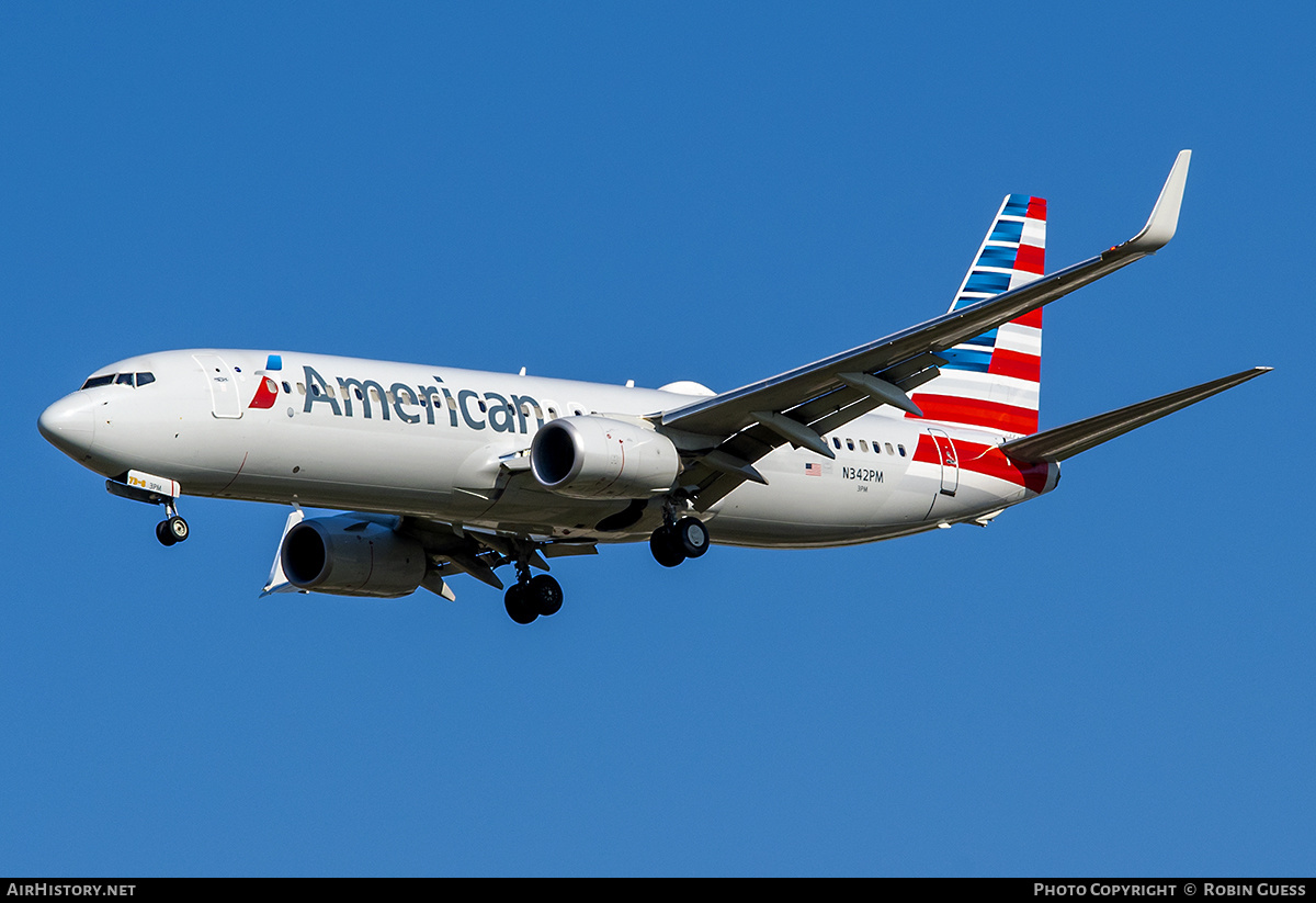 Aircraft Photo of N342PM | Boeing 737-823 | American Airlines | AirHistory.net #328950
