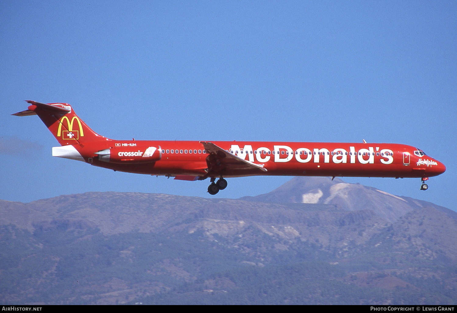 Aircraft Photo of HB-IUH | McDonnell Douglas MD-83 (DC-9-83) | Crossair | AirHistory.net #328963