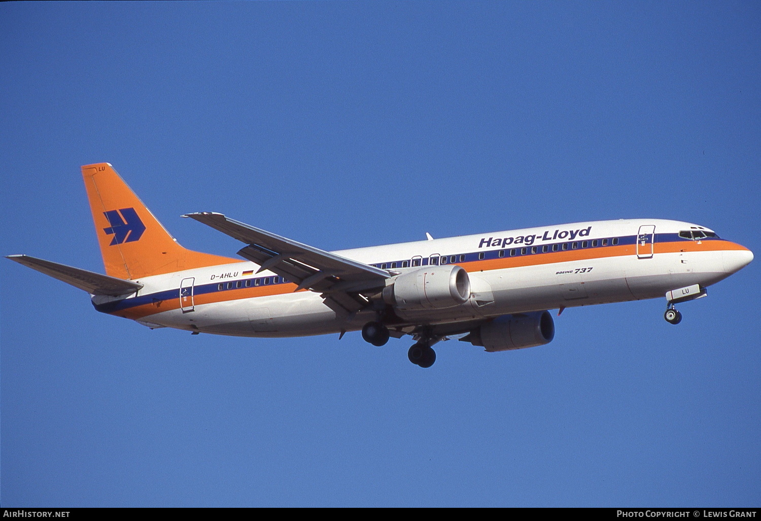 Aircraft Photo of D-AHLU | Boeing 737-4K5 | Hapag-Lloyd | AirHistory.net #328965