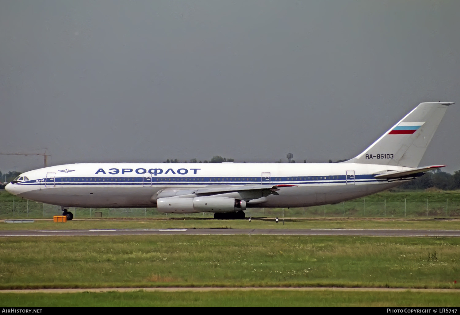 Aircraft Photo of RA-86103 | Ilyushin Il-86 | Aeroflot | AirHistory.net #328996