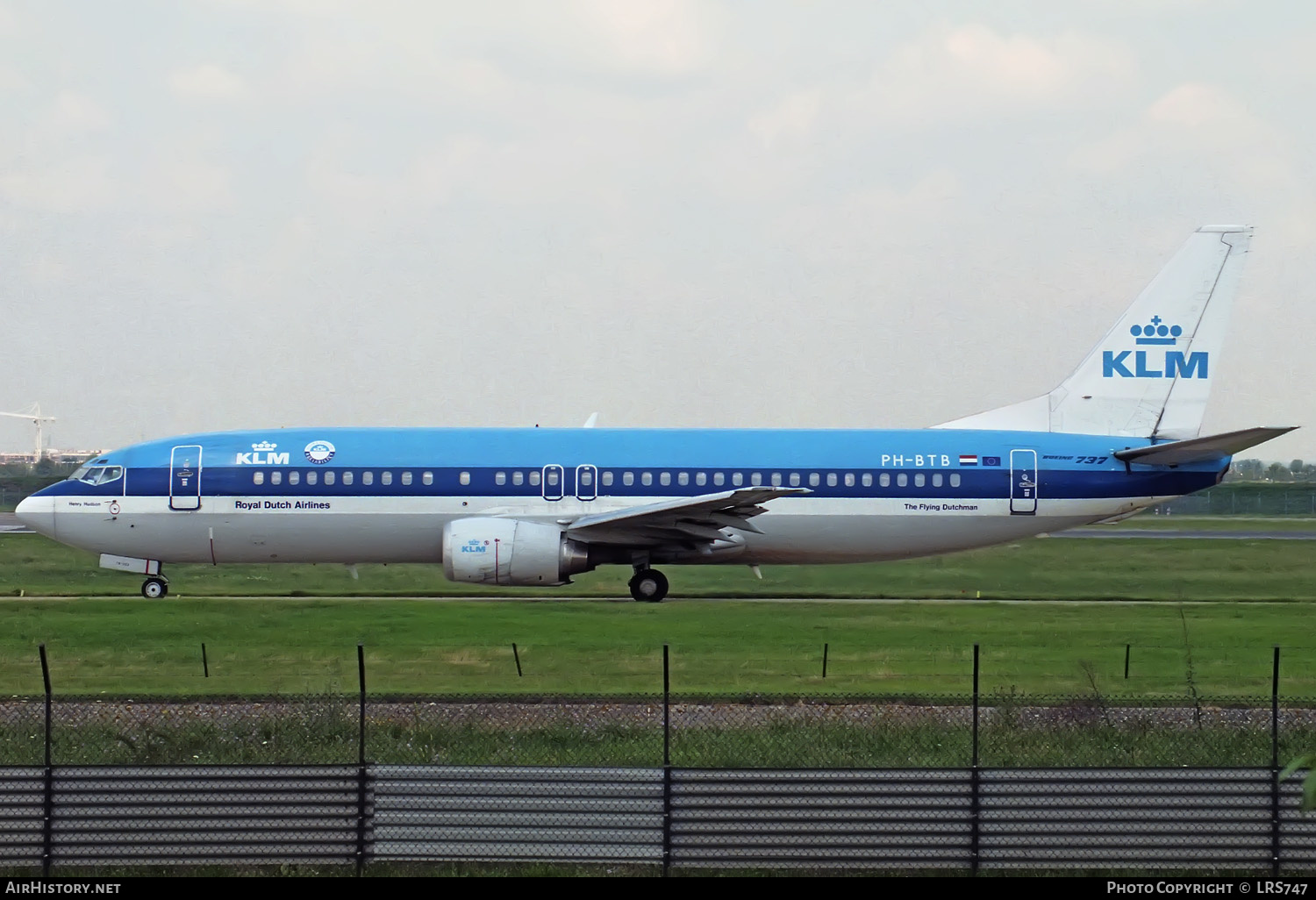 Aircraft Photo of PH-BTB | Boeing 737-406 | KLM - Royal Dutch Airlines | AirHistory.net #328998
