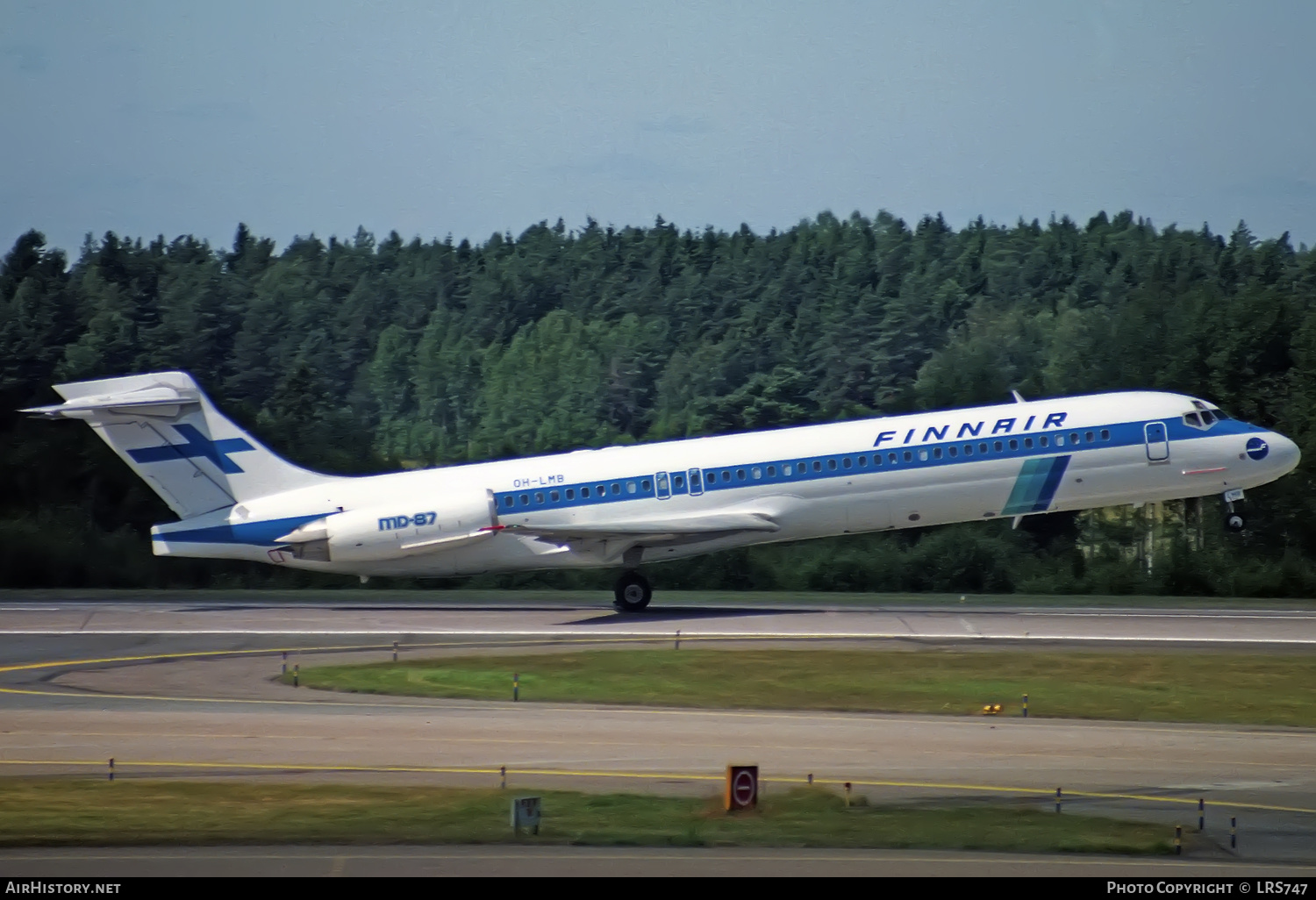 Aircraft Photo of OH-LMB | McDonnell Douglas MD-87 (DC-9-87) | Finnair | AirHistory.net #329006