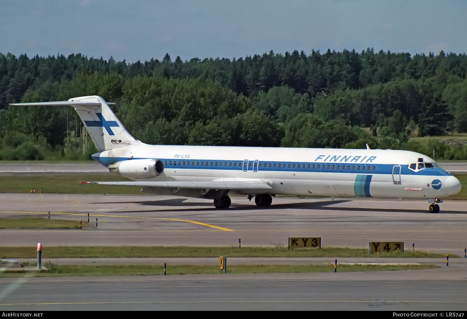Aircraft Photo of OH-LYO | McDonnell Douglas DC-9-51 | Finnair | AirHistory.net #329008