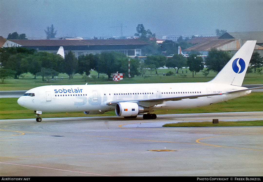 Aircraft Photo of OO-SBY | Boeing 767-33A/ER | Sobelair | AirHistory.net #329009