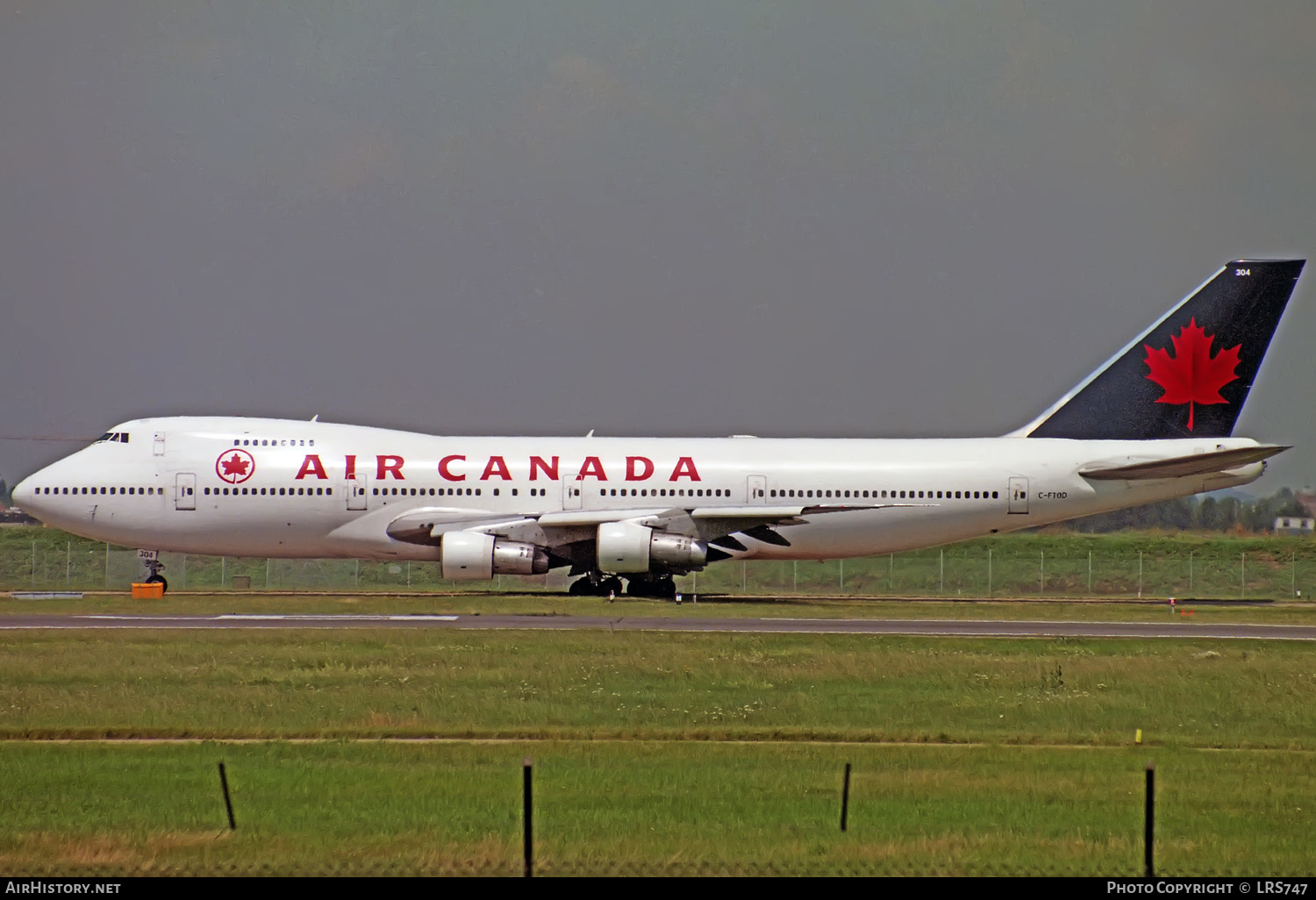 Aircraft Photo of C-FTOD | Boeing 747-133 | Air Canada | AirHistory.net #329014