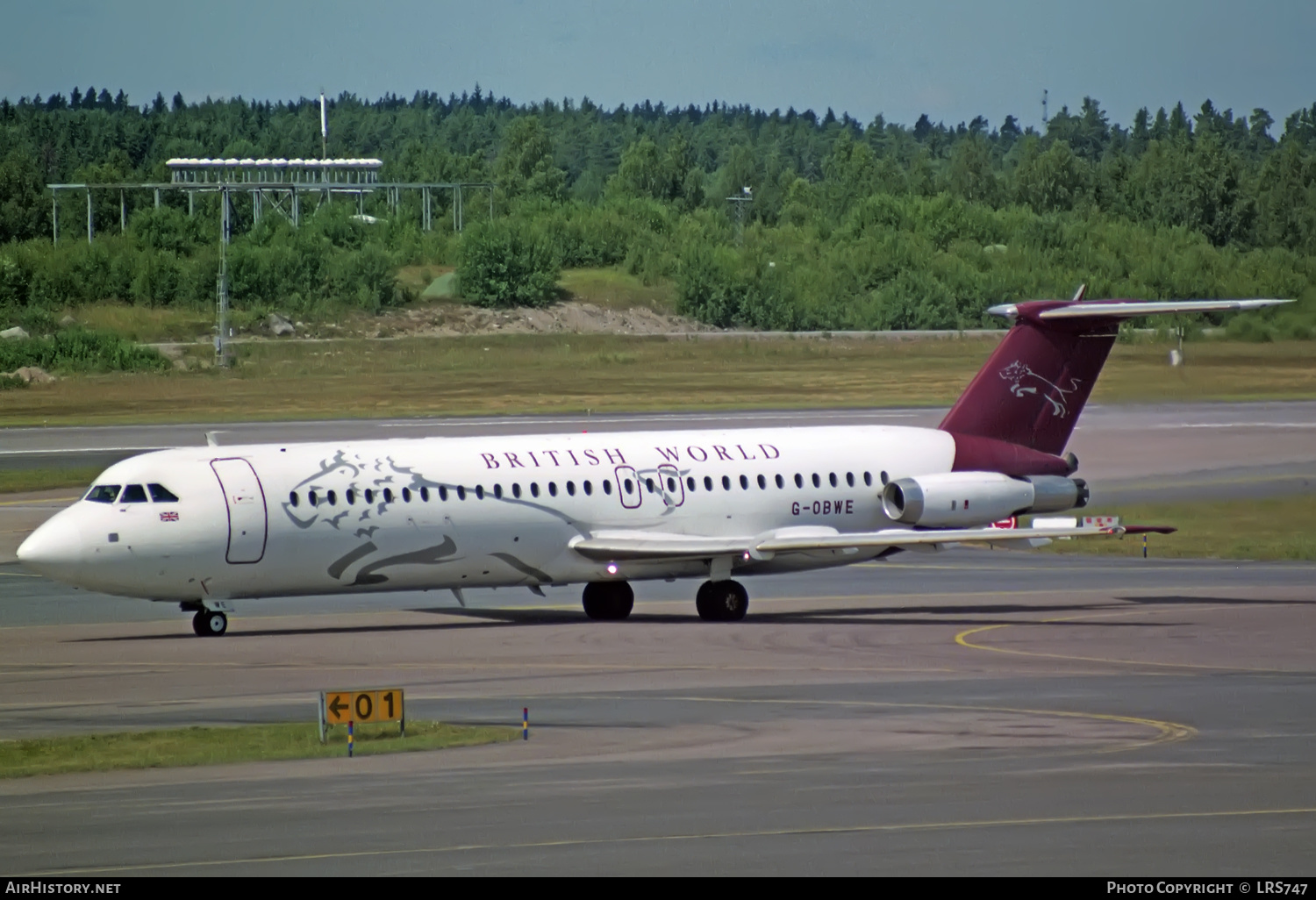 Aircraft Photo of G-OBWE | BAC 111-531FS One-Eleven | British World Airlines | AirHistory.net #329016