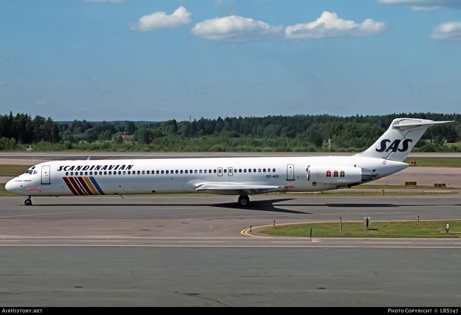 Aircraft Photo of OY-KII | McDonnell Douglas MD-81 (DC-9-81) | Scandinavian Airlines - SAS | AirHistory.net #329026