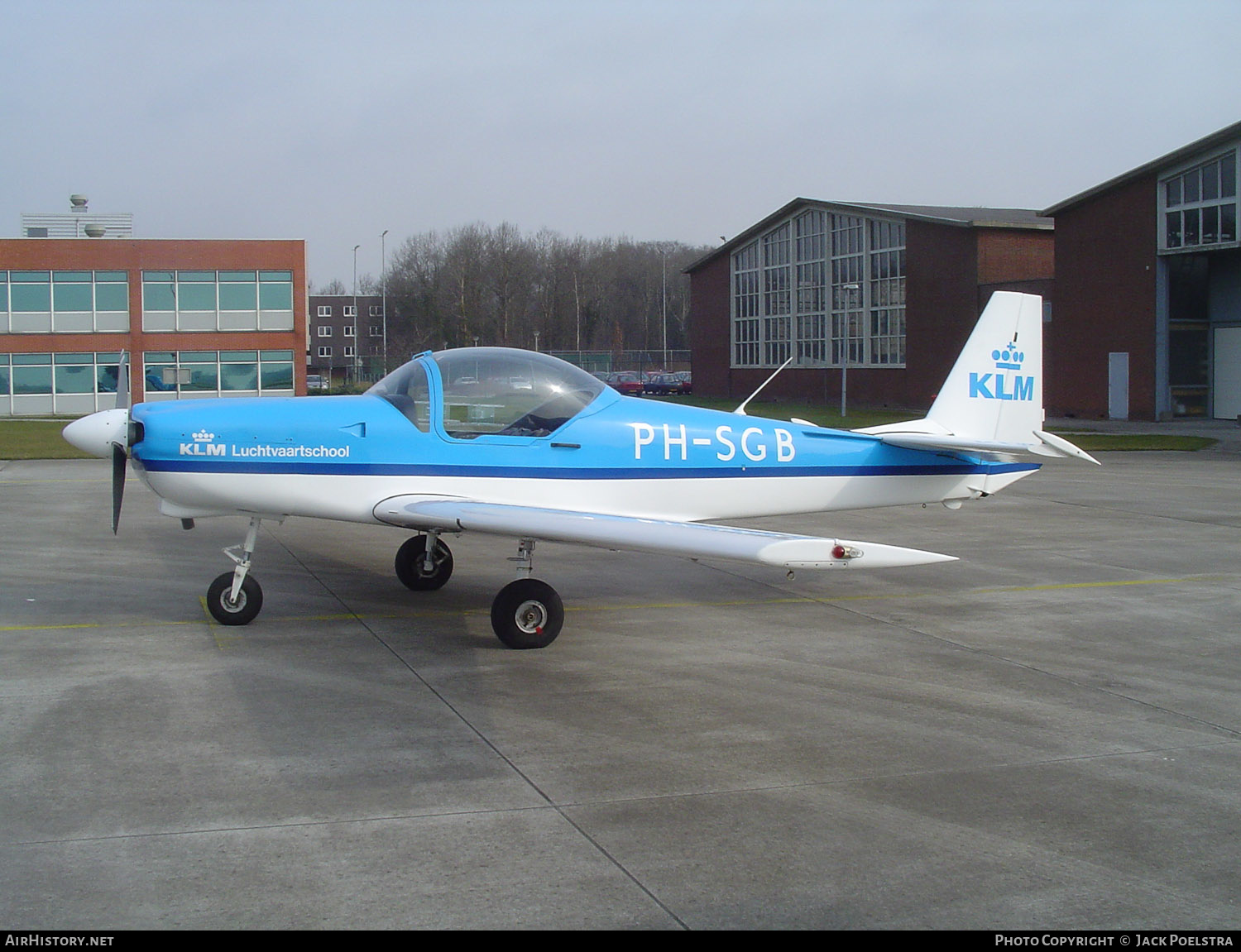 Aircraft Photo of PH-SGB | Slingsby T-67C Firefly | KLM Luchtvaartschool | AirHistory.net #329029