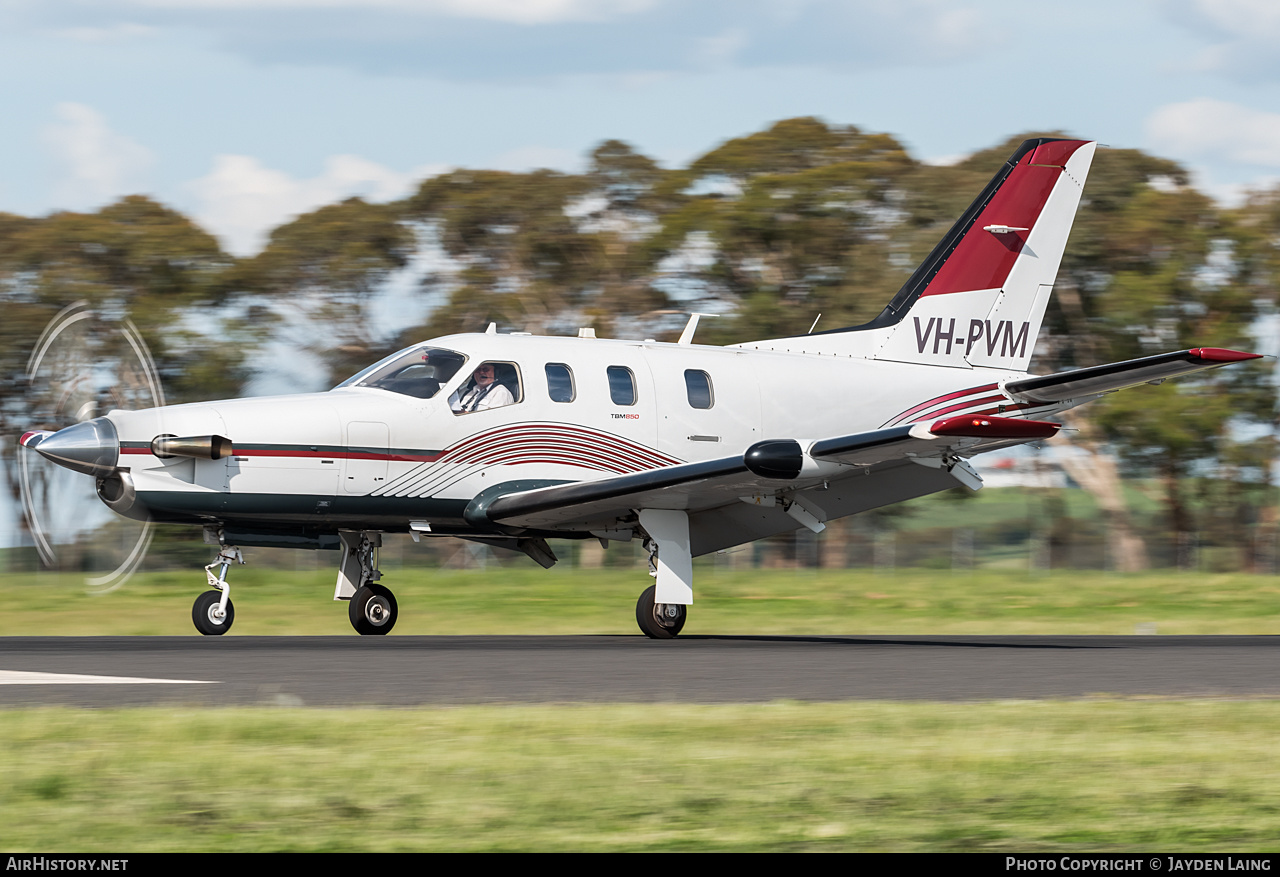 Aircraft Photo of VH-PVM | Socata TBM-850 (700N) | AirHistory.net #329031