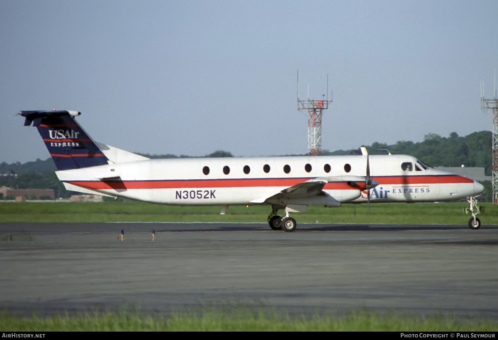 Aircraft Photo of N3052K | Beech 1900C | USAir Express | AirHistory.net #329037
