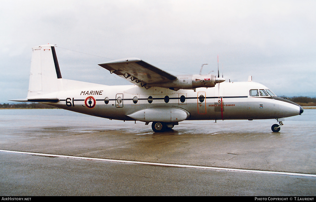 Aircraft Photo of 61 | Aerospatiale N-262A-29 | France - Navy | AirHistory.net #329039
