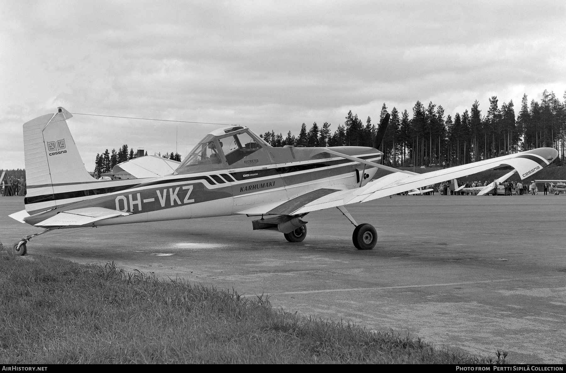 Aircraft Photo of OH-VKZ | Cessna A188B AgTruck | Karhumäki | AirHistory.net #329040