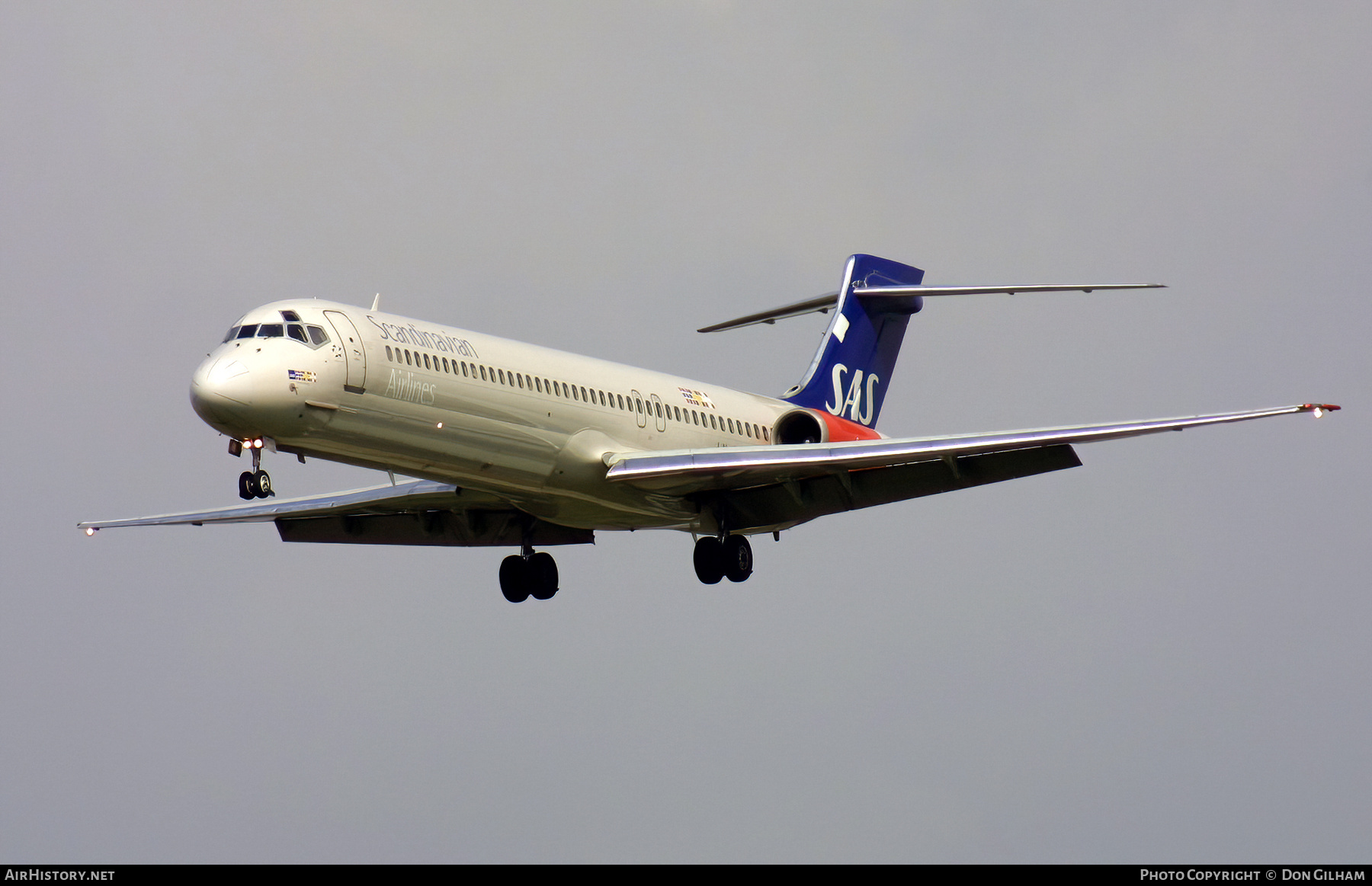 Aircraft Photo of LN-RMJ | McDonnell Douglas MD-81 (DC-9-81) | Scandinavian Airlines - SAS | AirHistory.net #329045