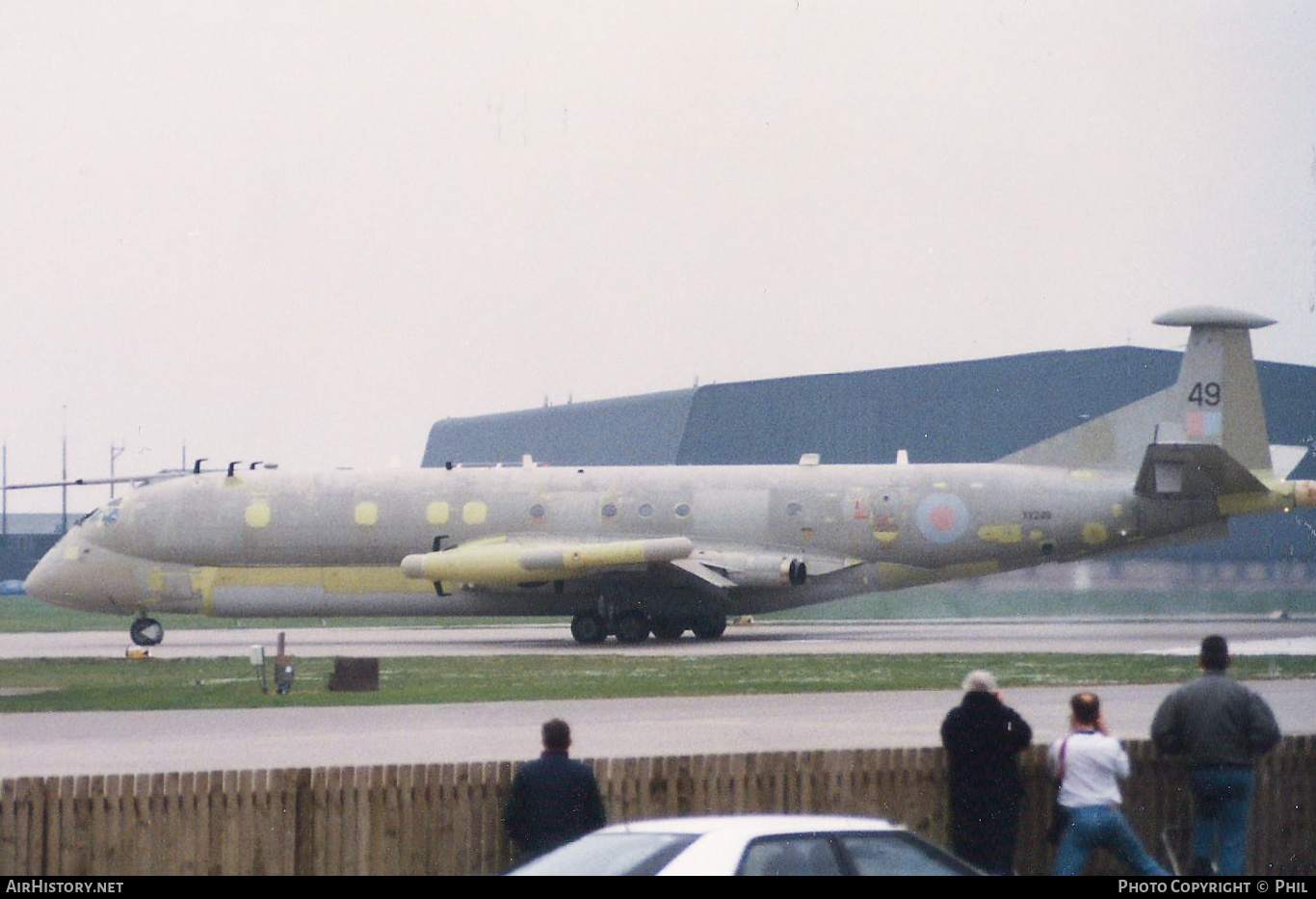 Aircraft Photo of XV249 | Hawker Siddeley HS-801 Nimrod R.1P | UK - Air Force | AirHistory.net #329063