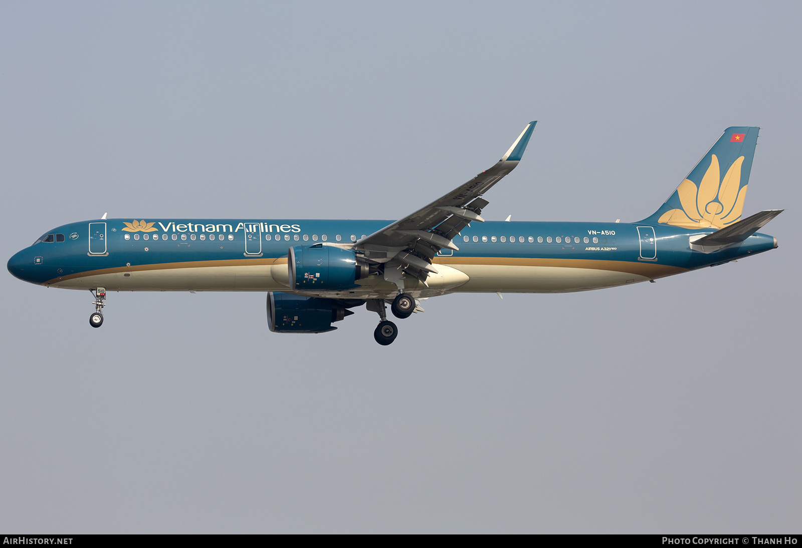 Aircraft Photo of VN-A510 | Airbus A321-272N | Vietnam Airlines | AirHistory.net #329077